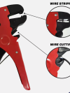 2pc Wire Strippers Set Automatic Wire Stripper & Wire Crimping Pliers Adjustable - Image 6